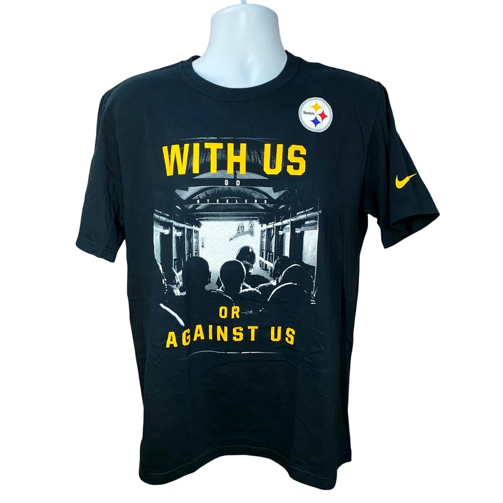 PITTSBURGH STEELERS Against The World T-Shirt — Men’s Size Medium